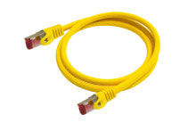 Кабели и провода для строительства python 8063PY-300Y сетевой кабель 30 m Cat6 SF/UTP (S-FTP) Желтый