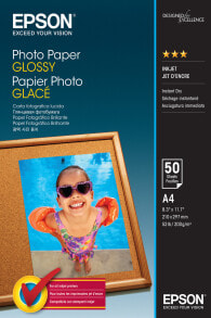 Бумага для печати epson Photo Paper Glossy фотобумага Глянцевый A4 C13S042539