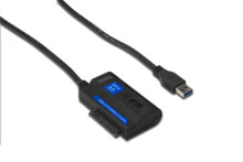 Компьютерные разъемы и переходники digitus USB / SATA USB3/0 SATA III Черный DA-70326