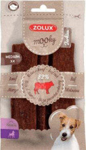 Лакомства для собак Zolux ZOLUX MOOKY Premium Jerkies Beef M x 4 pcs.