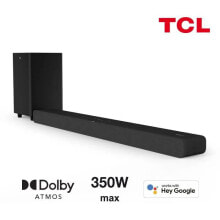 Домашние кинотеатры tCL TS8132 динамик звуковой панели Черный 3.1.2 канала 350 W