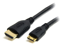 Компьютерные разъемы и переходники starTech.com HDACMM1M HDMI кабель 1 m HDMI Тип A (Стандарт) HDMI Type C (Mini) Черный