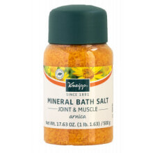Пена, соль и масло для ванны Kneipp Joint & Muscle Arnica Mineral Bath Salt Soak Минеральная соль для ванн с арникой для снятия мышечного напряжения 500 г