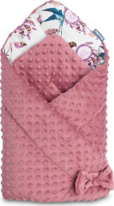 Конверты и спальные мешки для малышей sensillo Sensillo Swaddle, reversible, retro pink minky