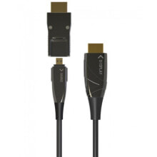 Компьютерные разъемы и переходники Techly ICOC HDMI-HY2D-010 HDMI кабель 10 m HDMI Тип A (Стандарт) HDMI Тип D (Микро) Черный