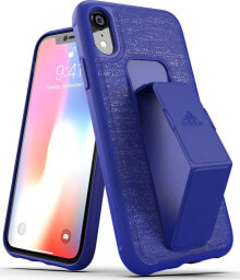 Чехлы для смартфонов чехол силиконовый синий iPhone XR adidas