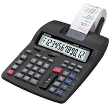 Калькуляторы Casio HR-200TEC калькулятор Настольный Печатающий Черный