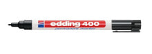 Письменные ручки Edding 400 перманентная маркер Черный 10 шт 4-400001
