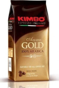 Кофе в зернах Kawa ziarnista Kimbo Aroma Gold 250 g