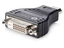 Компьютерные разъемы и переходники HP Адаптер HDMI — DVI F5A28AA