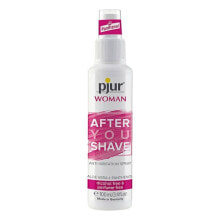 Pjur Woman After You Shave Spray Женский спрей от раздражения после бритья с алоэ вера и пантенолом 100 мл