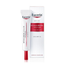 Средства для ухода за кожей вокруг глаз Eucerin Hyaluron-Filler + Volume-Lift Eye SPF 15 Лифтинг- крем для кожи вокруг глаз 15 мл