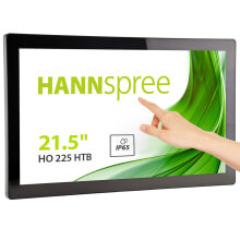 Проекционные экраны Hannspree Open Frame HO 225 HTB 54,6 cm (21.5") LED Full HD Сенсорный экран Тотем Черный HO225HTB