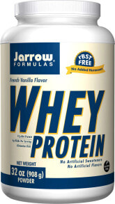 Сывороточный протеин Jarrow Formulas Whey Protein Сывороточный протеин - 17 г сывороточного протеина и 4 г BCAA на порцию  908 г с ванильным вкусом