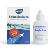 Растворы для контактных линз ÚNICA solución con ácido hialurónico + portalentes 60 ml