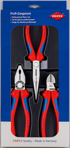 Наборы инструментов knipex 00 20 11, Assembly Package with Three Pliers