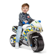 Детские каталки и качалки для малышей Каталка Molto, Мотоцикл Полиция (73 cm)