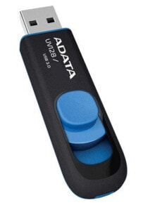 USB  флеш-накопители ADATA DashDrive UV128 32GB USB флеш накопитель USB тип-A 3.2 Gen 1 (3.1 Gen 1) Черный, Синий AUV128-32G-RBE