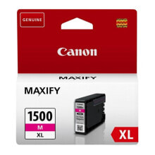 Картриджи для принтеров Картридж с оригинальными чернилами Canon PGI-1500XL M Розовый