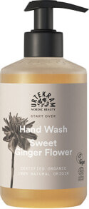 Жидкое мыло Urtekram Sweet Ginger Flower Hand Wash Жидкое мыло для рук с бодрящим, освежающим ароматом имбиря и цветочным ароматом пачули 300 мл