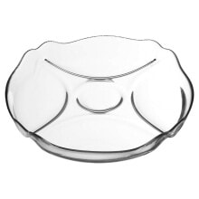 Декоративная посуда для сервировки стола Менажница Pasabahce S3607868 25x4x25 cм
