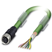 Компьютерные разъемы и переходники Phoenix Contact 1507117 кабельный разъем/переходник Зеленый