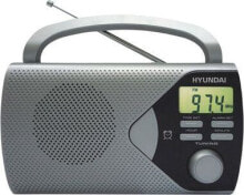 Рации и радиостанции Hyundai PR 200S радиоприемник Портативный Аналоговый Серый