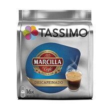 Капсулы для кофемашин Кофе в капсулах Marcilla Decaffeinated, 16 шт