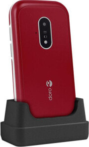 Кнопочные телефоны Телефон Doro 7030 7,11 cm (2.8") 124 g Красный, Белый  380488