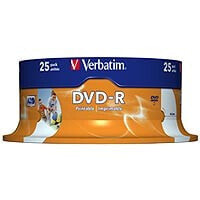 Диски и кассеты Verbatim 43538 чистый DVD 4,7 GB DVD-R 25 шт