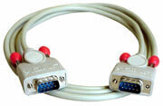 Компьютерные разъемы и переходники Lindy RS232 cable 10m сигнальный кабель Серый 31526