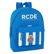 Детские школьные рюкзаки и ранцы для мальчиков школьный рюкзак для мальчиков RCD Espanyol синий цвет, одно отделение
