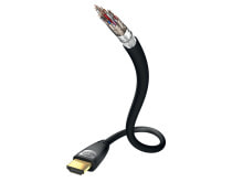 Компьютерные разъемы и переходники Inakustik 00324507 HDMI кабель 0,75 m HDMI Тип A (Стандарт) Черный