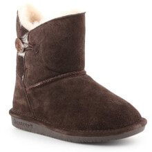 Угги и унты для девочек Зимняя обувь Bearpaw Rosie W 1653W-205 Шоколад II