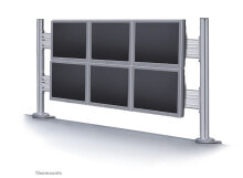 Кронштейны, держатели и подставки для мониторов Newstar FPMA-DTB200 подставка / крепление для мониторов 61 cm (24") Зажим Серебристый