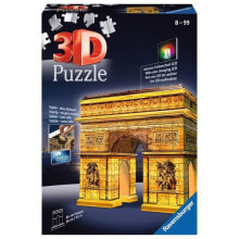 Пазлы для детей Ravensburger Arc De Triomphe Night Edition 3D Puzzle 3D пазл 4005556125227