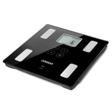 Напольные весы omron HBF-222T-ЕBK Smart Scales  Персональные умные весы Квадратные Черные