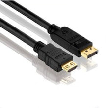Компьютерные разъемы и переходники pureLink PI5100-020 видео кабель адаптер 2 m DisplayPort HDMI Черный
