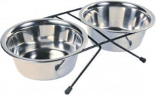 Миски Trixie STAND WITH BOWLS 2x0.75l