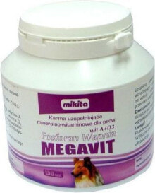 Витамины и добавки для кошек и собак mIKITA  FOSF. WAP. AD3/MEGAVIT/ 150szt.