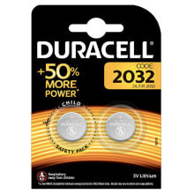 Батарейки и аккумуляторы для аудио- и видеотехники DURACELL 2xCR2032 Button Battery
