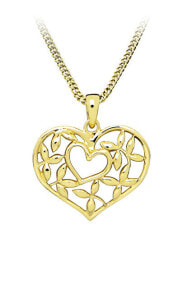 Кулоны и подвески Gold-plated silver pendant Heart P0000974