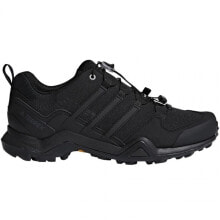 Мужская спортивная обувь для треккинга Мужские кроссовки спортивные треккинговые черные текстильные низкие демисезонные Adidas Terrex Swift R2 M CM7486 shoes