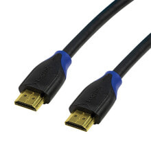 Компьютерные разъемы и переходники logiLink CH0061 HDMI кабель 1 m HDMI Тип A (Стандарт) Черный
