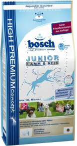 Сухие корма для собак Сухой корм для собак Bosch,  Junior, для чувствительных щенков, с ягненком и рисом, 3 кг