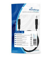 Кабель-каналы MediaRange MRCS188 USB кабель 1,8 m 2.0 USB A Mini-USB B Черный