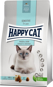 Сухие корма для кошек Сухой корм для кошек Happy Cat, Sensitive Stomach & Intestines, для взрослых с чувствительным пищеварением, 4 кг