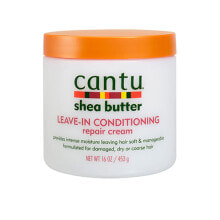 Несмываемые средства и масла для волос SHEA BUTTER leave-in conditioning repair cream 453 gr