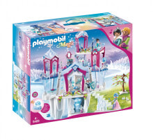 Детские игровые наборы и фигурки из дерева Игровой набор с элементами конструктора Playmobil Magic 9469 Сверкающий хрустальный дворец