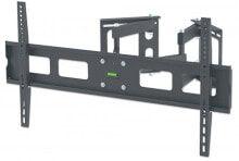 Кронштейны, держатели и подставки для мониторов Manhattan 461214 настенное крепление для мониторов 160 cm (63") Черный